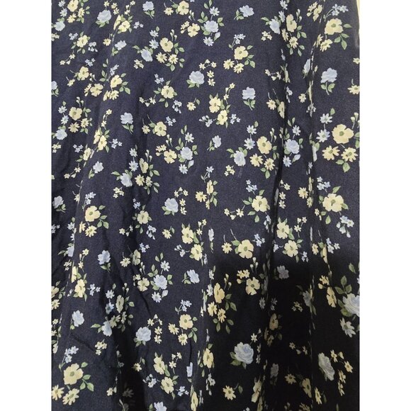 Hollister Mini Skirt Large Ultra High Rise Floral 90s Style Ditzy Casual Retro - Picture 10 of 15